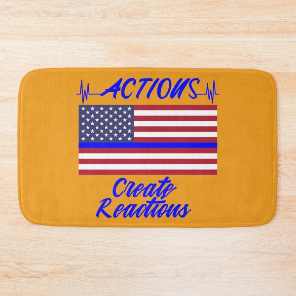 Item preview, Thin Blue Line Actions Reactions designed and sold by CharJens.