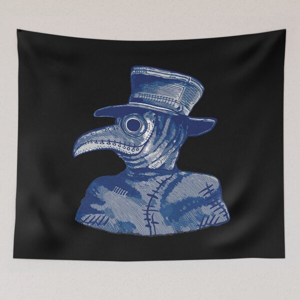 Item preview,  The Plague doctor blue designed and sold by Collagedream.