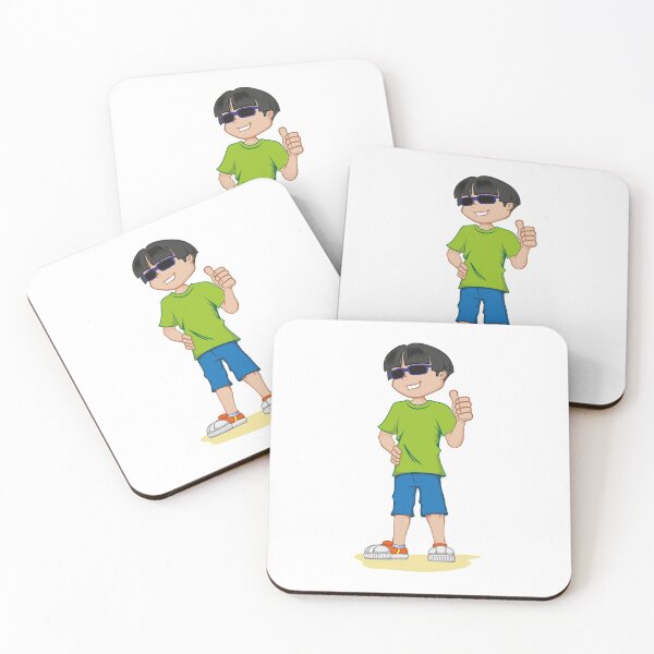 Item preview, Visually impaired boy person, with dark glasses designed and sold by LucianoCosmo.