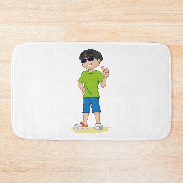 Item preview, Visually impaired boy person, with dark glasses designed and sold by LucianoCosmo.