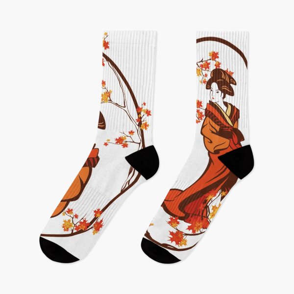 Artikelvorschau, Japan Kunstdruck - Porträt junge japanische Dame in rotbraun entworfen und verkauft von Kallandra.