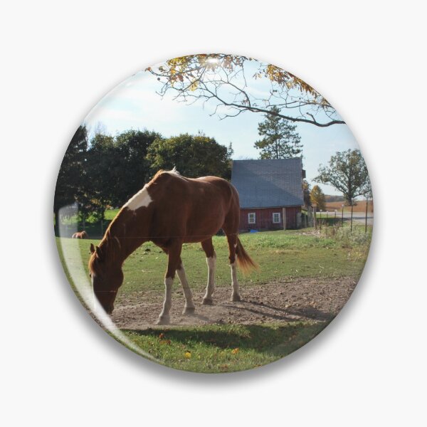 Item preview, Brown Horse and Maple Tree designed and sold by RedGrace7.