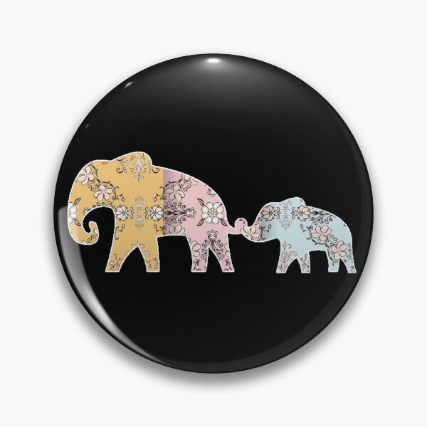 Item preview, Tricolor Elephants designed and sold by Most-Mysterious.