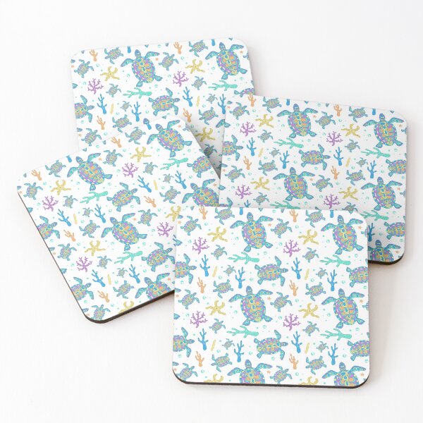 Item preview, Gilded Jade & Mint Turtles designed and sold by graphicmeyou.