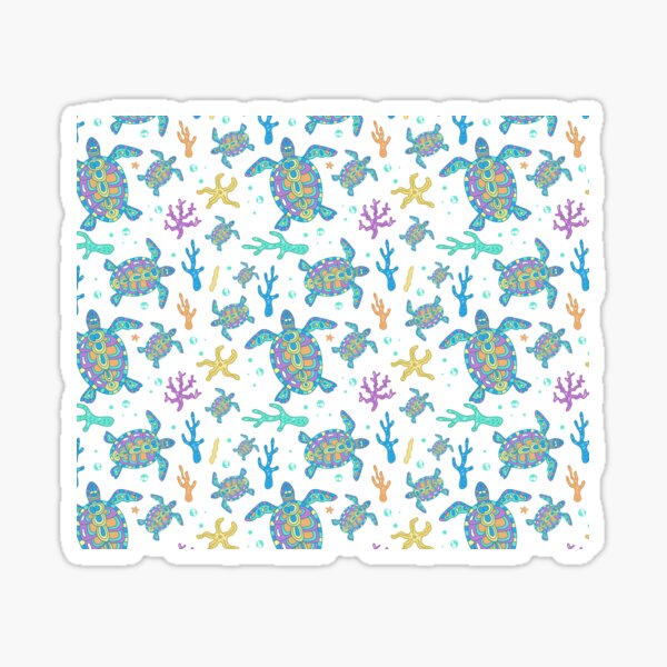 Item preview, Gilded Jade & Mint Turtles designed and sold by graphicmeyou.