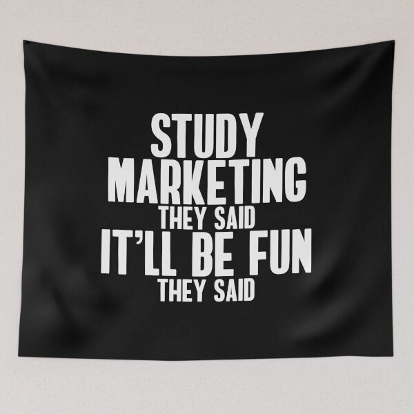 Item preview, Funny Marketing Joke designed and sold by Lightfield.