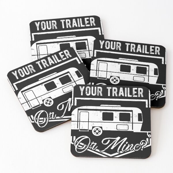 Item preview, Fun Redneck Flirting Gift graphic Your Trailer or Mine print designed and sold by Lisbob.