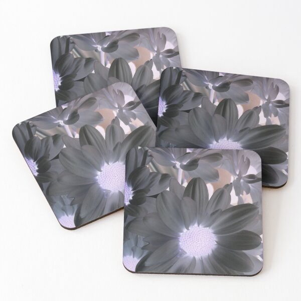Item preview, Inverted Black Petaled Flowers designed and sold by Jessie Williams.