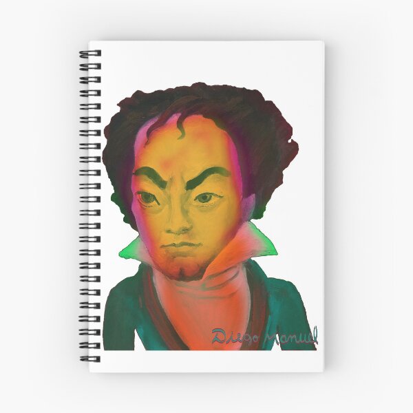 Item preview, Ludwig van Beethoven multicolor 3 designed and sold by Diego Manuel Rodriguez.