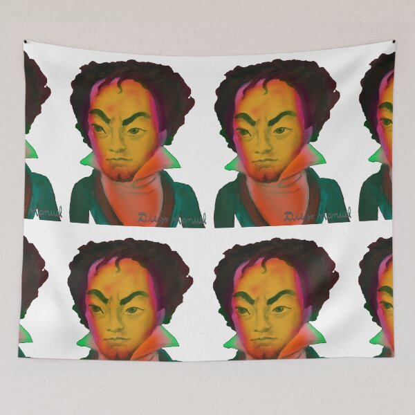 Item preview, Ludwig van Beethoven multicolor 3 designed and sold by Diego Manuel Rodriguez.