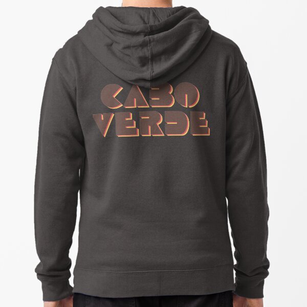 Cabo Verde! Veste zippée à capuche