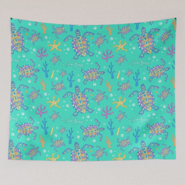 Item preview, Mint Turtles designed and sold by graphicmeyou.
