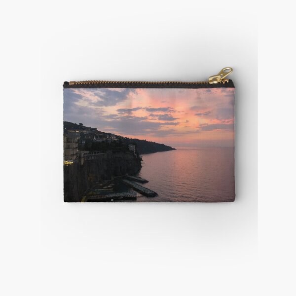 Item preview, Pink and Purple Sunset in Sorrento, Italy designed and sold by alainakozyart.
