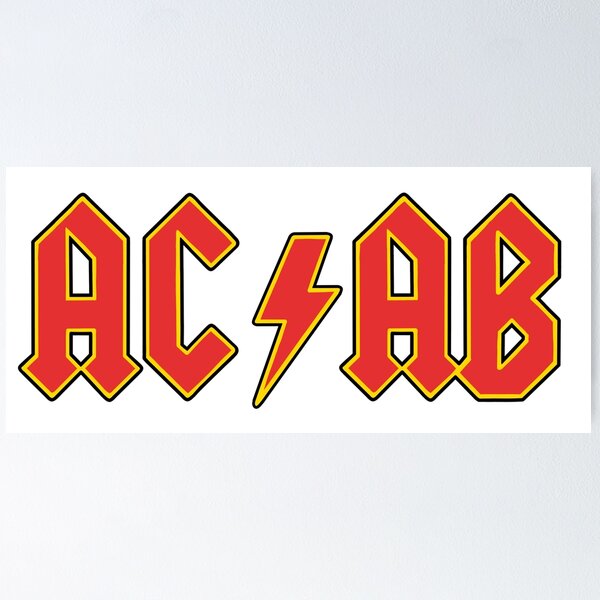Item preview, acab - acdc logo designed and sold by cameronbaba.