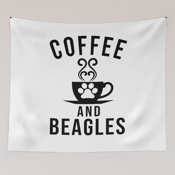 Item preview, coffee and beagles gifts designed and sold by alaechamlal.