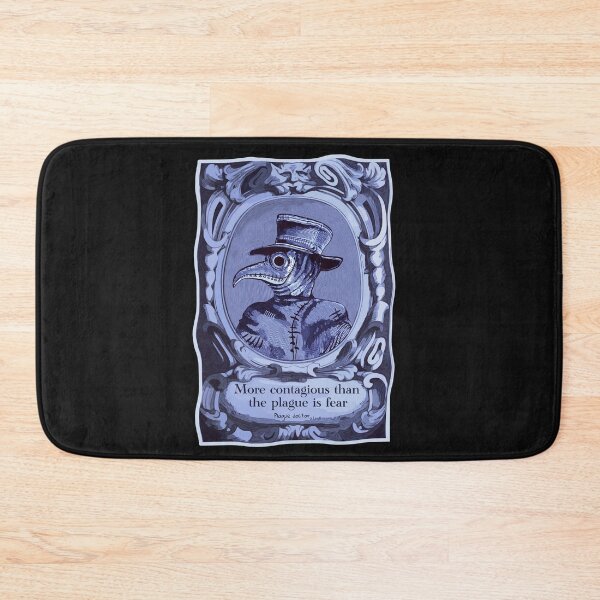 Item preview, The Plague doctor say, quote, blue color designed and sold by Collagedream.