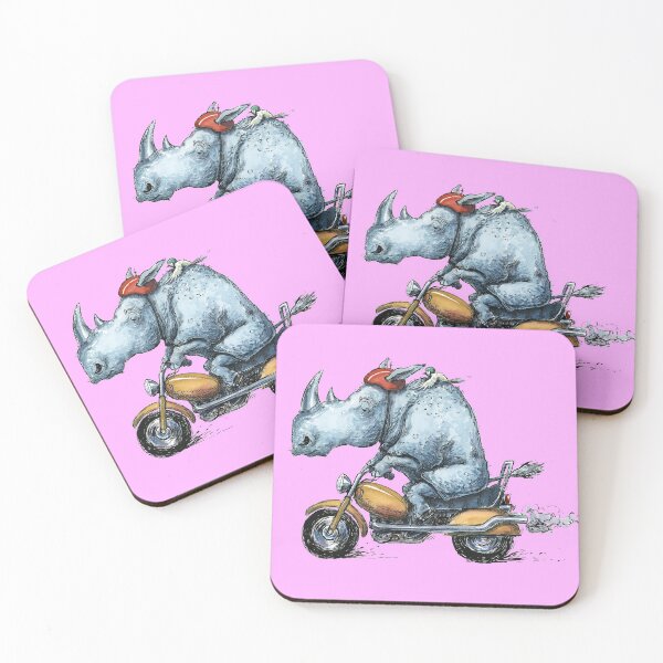 Item preview, Motor-rhino Motorcycle Rhinoceros Design designed and sold by joykolitsky.
