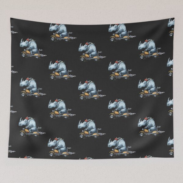 Item preview, Motor-rhino Motorcycle Rhinoceros Design designed and sold by joykolitsky.