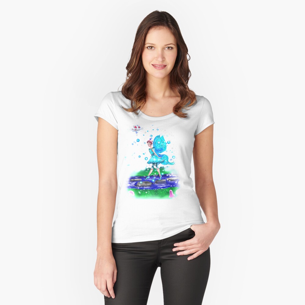 Item preview, Fitted Scoop T-Shirt designed and sold by TeelieTurner.