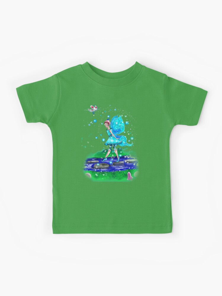 Thumbnail 1 of 2, Kids T-Shirt, Sorcha the Pathway and Steppingstone Fairy™ designed and sold by TeelieTurner.