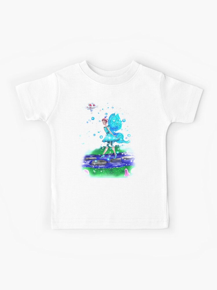 Thumbnail 1 of 2, Kids T-Shirt, Sorcha the Pathway and Steppingstone Fairy™ designed and sold by TeelieTurner.