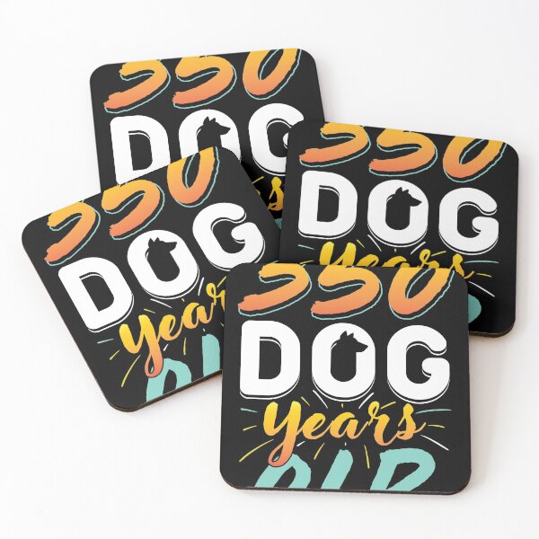 Item preview, 350 Dog Years Funny 50th Birthday Gift Design Idea print designed and sold by Lisbob.