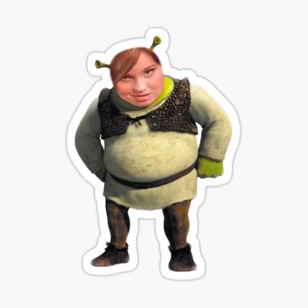 Shrek x Debby Ryan Sticker