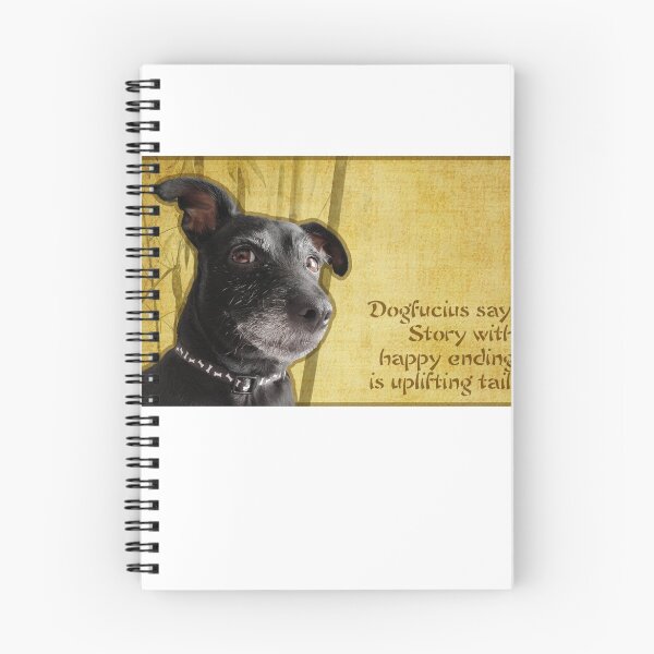 Item preview, Dogfucius say: Story with happy ending is uplifting tail. designed and sold by Poomshanka.