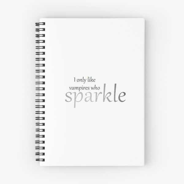 Item preview, I only like vampires who sparkle designed and sold by WanderingBark.