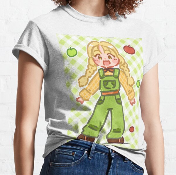 Apple Farm Girl (Plaid) Classic T-Shirt