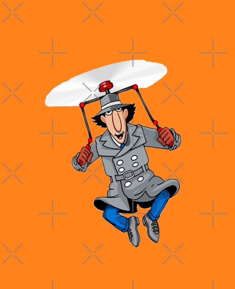 Inspector Gadget - Vintage Cartoons iPad Case & Skin by redblueyellowd