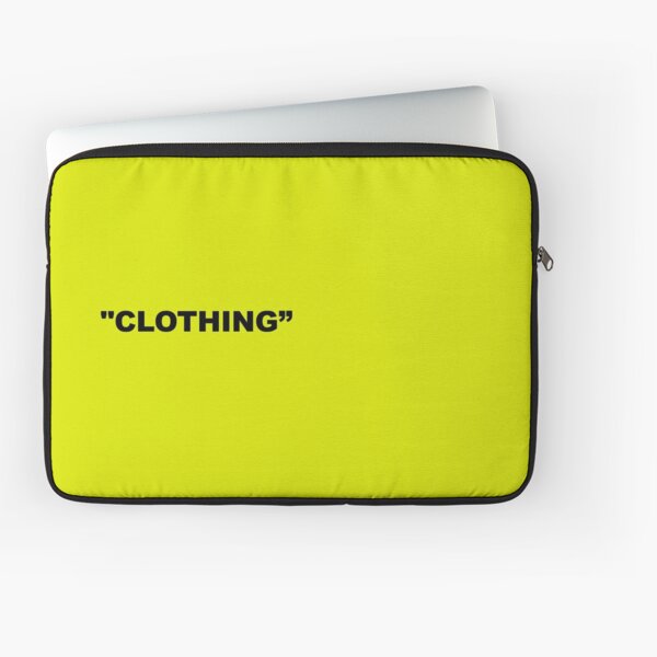 off white laptop case