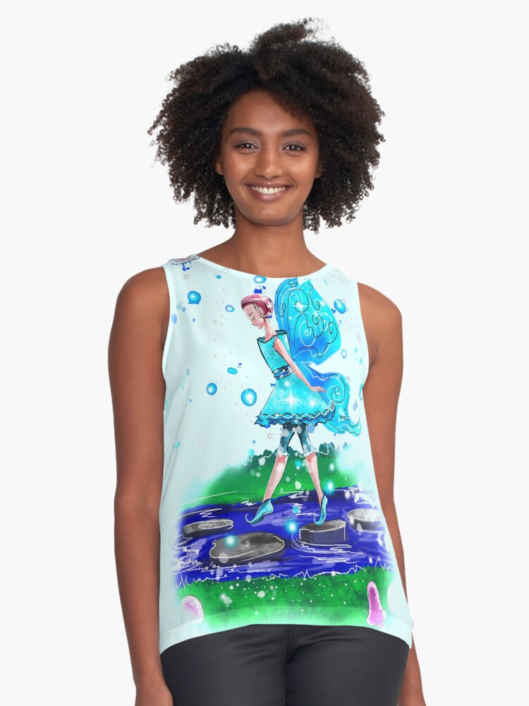 Item preview, Sleeveless Top designed and sold by TeelieTurner.
