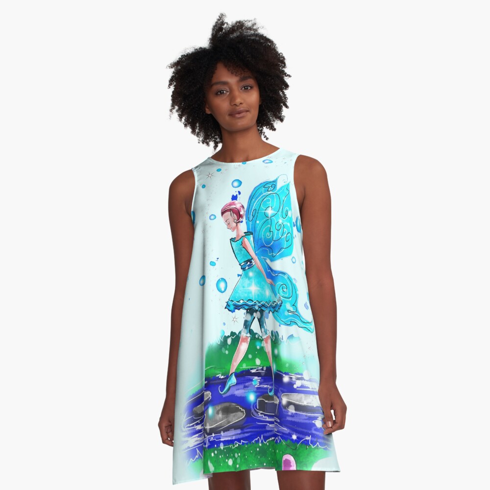 Item preview, A-Line Dress designed and sold by TeelieTurner.