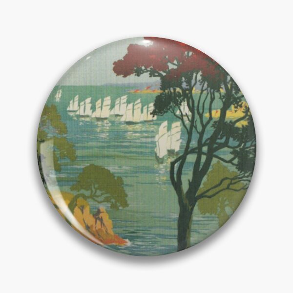 Item preview, Etat Bains Mer Manche vintage travel poster designed and sold by stickart-marek.