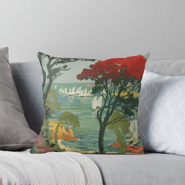Item preview, Etat Bains Mer Manche vintage travel poster designed and sold by stickart-marek.
