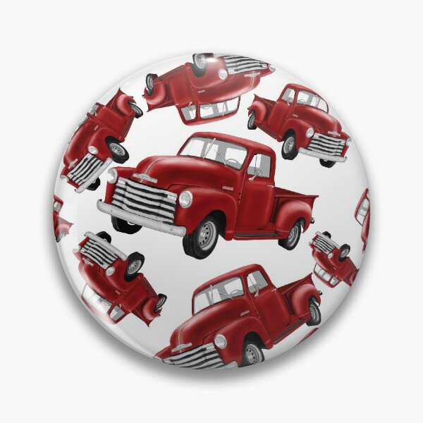 Item preview, red truck pattern designed and sold by Sarah-Lynn Brown.