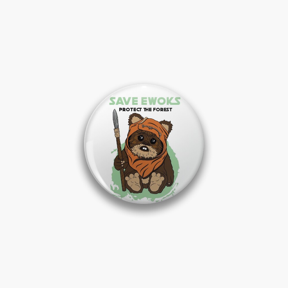 Save Ewoks Pin