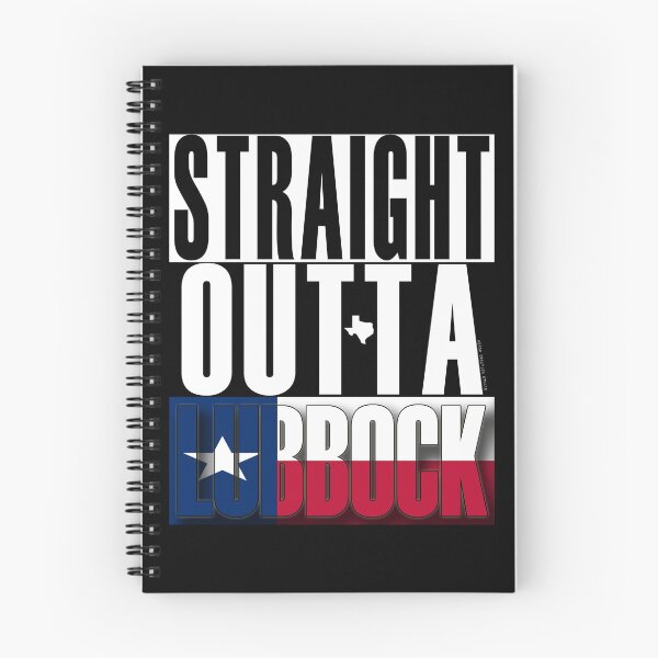 Item preview, Straight Outta Lubbock Texas Flag by Merch Creation Studio designed and sold by MerchCStudio.