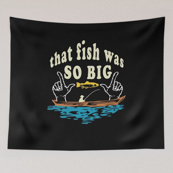 Item preview, That Fish Was So Big designed and sold by kindxinn.
