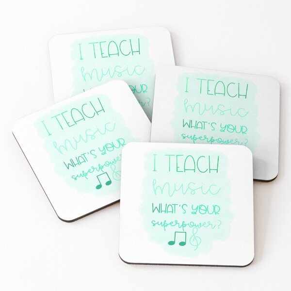 Item preview, I Teach Music What's Your Superpower? designed and sold by Liz99.