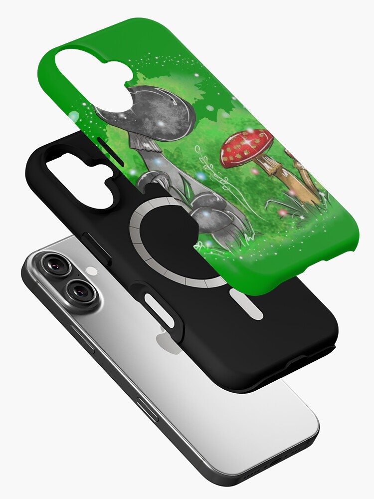 Thumbnail 2 of 4, iPhone Case, Tivona Keeper Of The Mushrooms  ™ designed and sold by TeelieTurner.