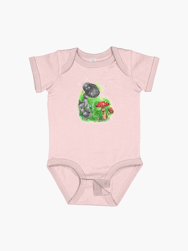 Thumbnail 1 of 2, Baby One-Piece, Tivona Keeper Of The Mushrooms ™ designed and sold by TeelieTurner.