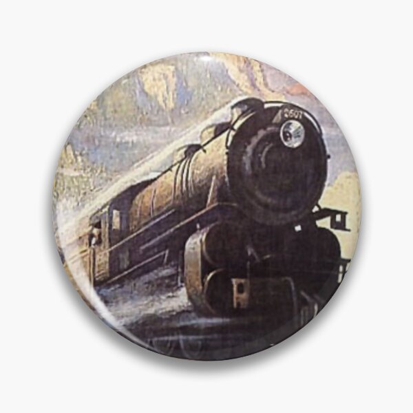 Item preview, North Coast Limited vintage travel poster designed and sold by stickart-marek.