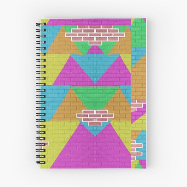 Item preview, Colorful brick pattern designs designed and sold by Toonskid.