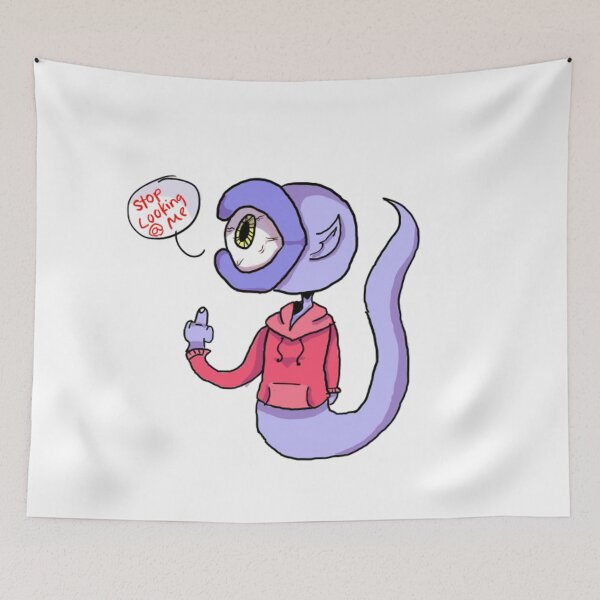 Item preview, creepy eyeball character designed and sold by Kittensartplace.