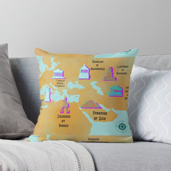 Item preview, Seven Wonders of the Ancient World designed and sold by MariaHaley.