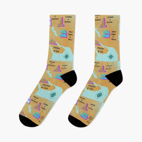Item preview, Seven Wonders of the Ancient World designed and sold by MariaHaley.