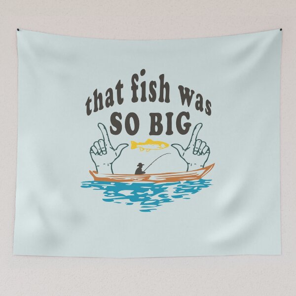 Item preview, That Fish Was So Big designed and sold by kindxinn.