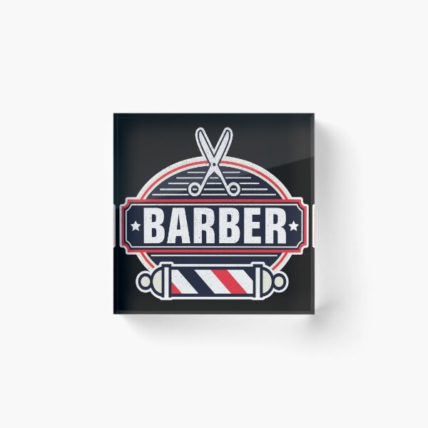 Item preview, Cool Barbershop Barber Graduation Gift print  product designed and sold by Lisbob.
